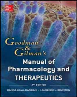 Goodman And Gilman Manual Of Pharmacology And Therapeutics